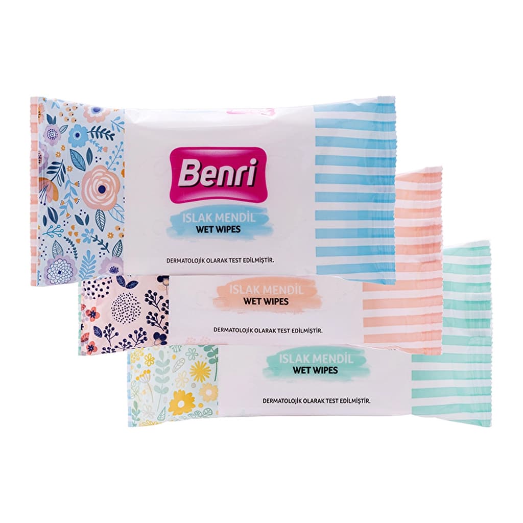 Benri Wet Wipes 15 x3