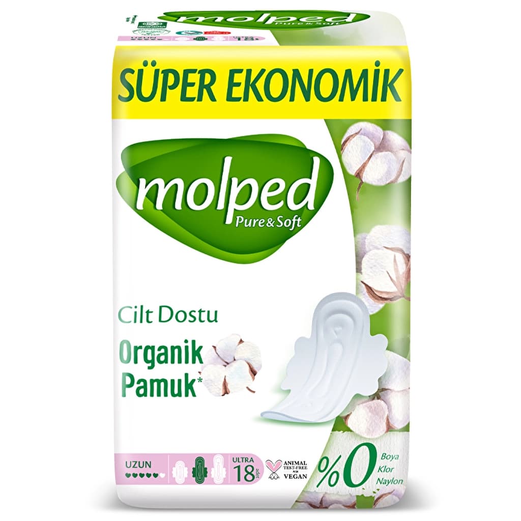 Molped Pure & Soft Super Eco Long 18'li