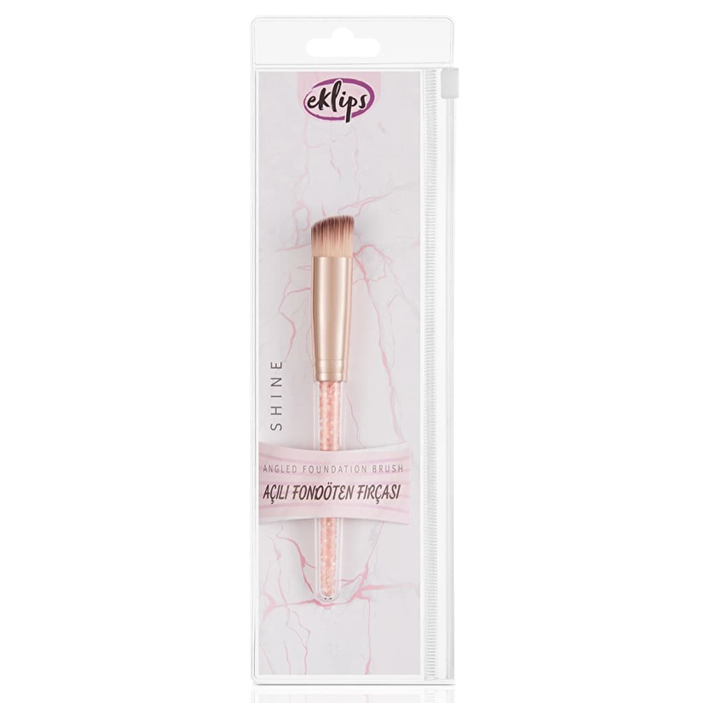 Eklips Pro Shine Angled Foundation Brush