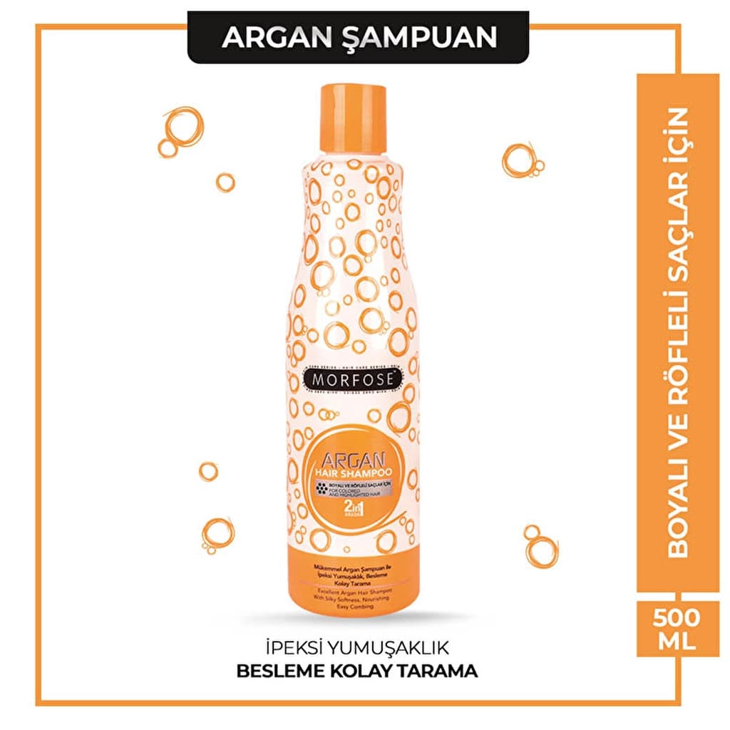 Morfose Argan Hair Shampoo 500 ml