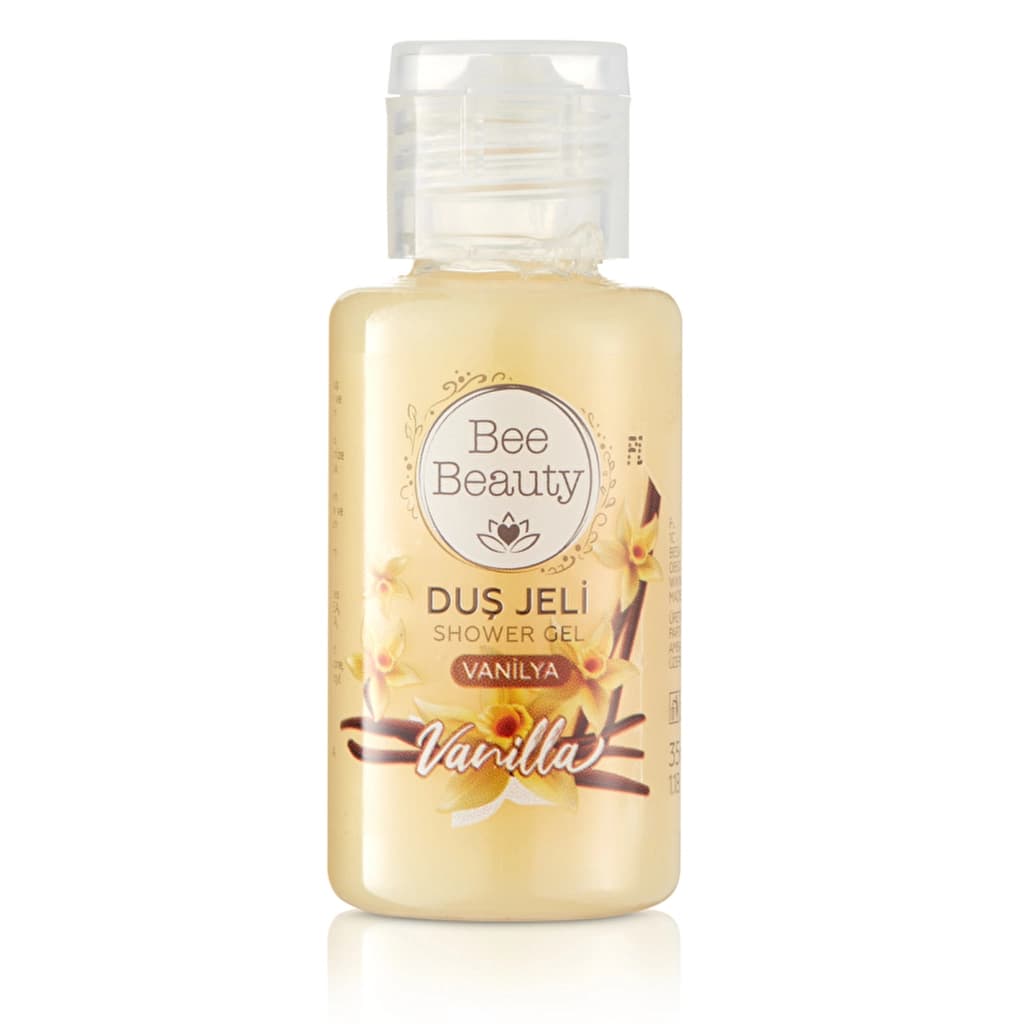 Bee Beauty Travel Size Vanilla Shower Gel - Refreshing Cleanse 35ml