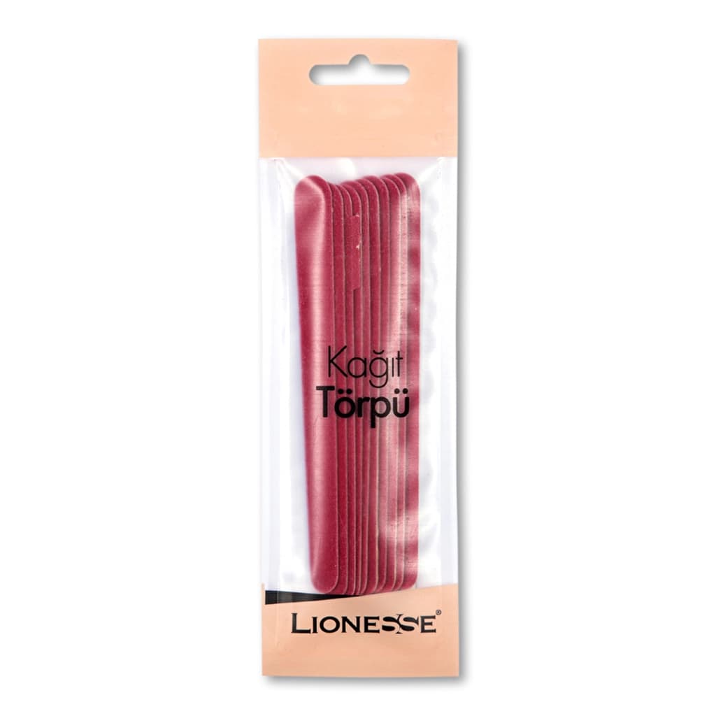 Lionesse Paper Nail Files 10 pcs