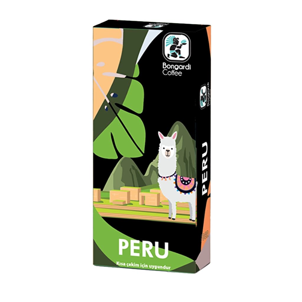 Bongardi Peru Coffee Capsules - 10 Nespresso Pods, Rich Aroma