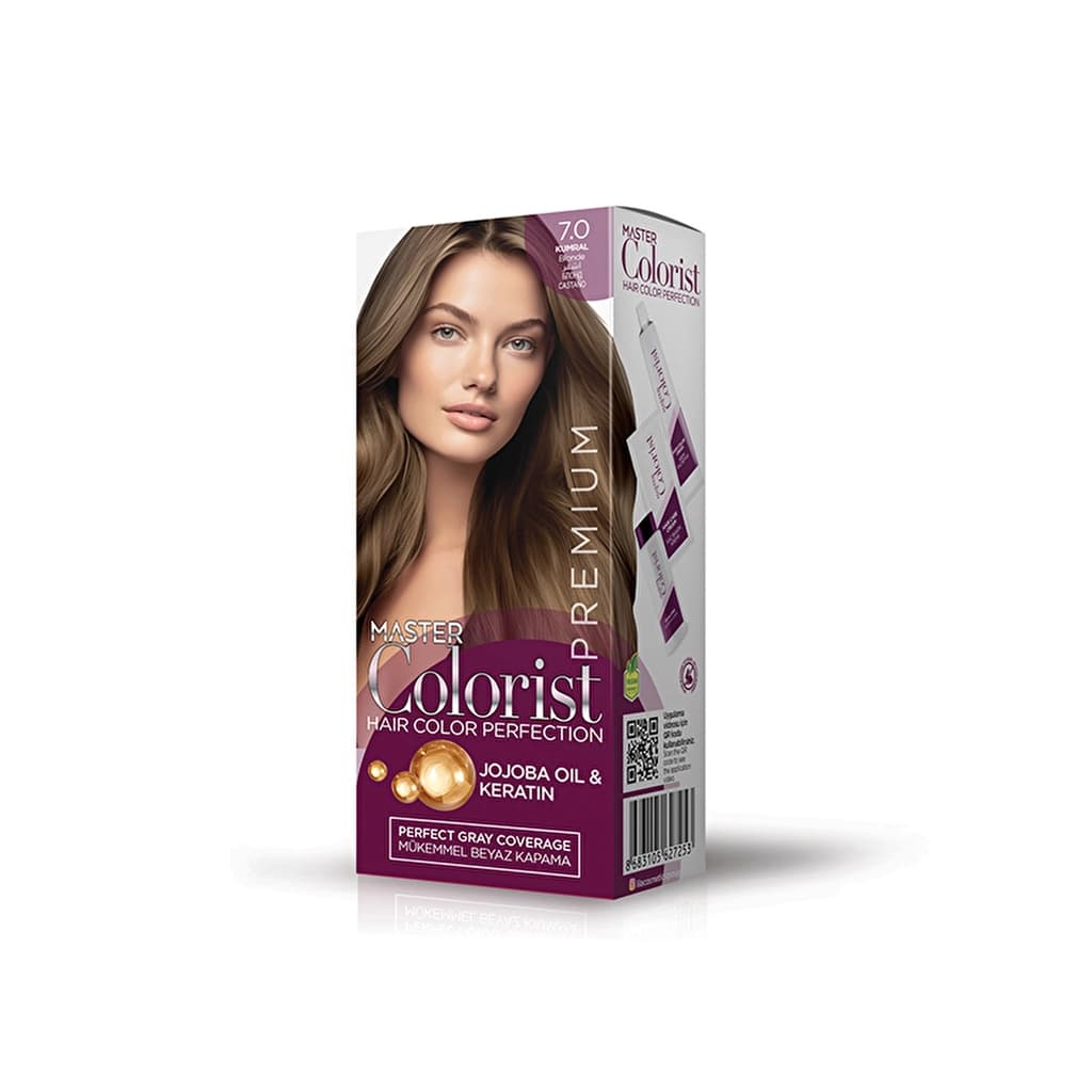 Master Colorist Premium Cream Hair Dye 7.0 blonde