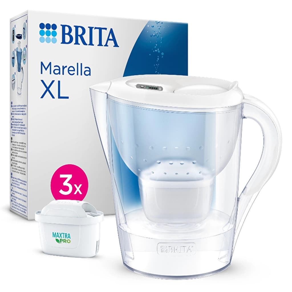 Brita Marella XL 3.5L Water Pitcher with 3 MAXTRA PRO Filters