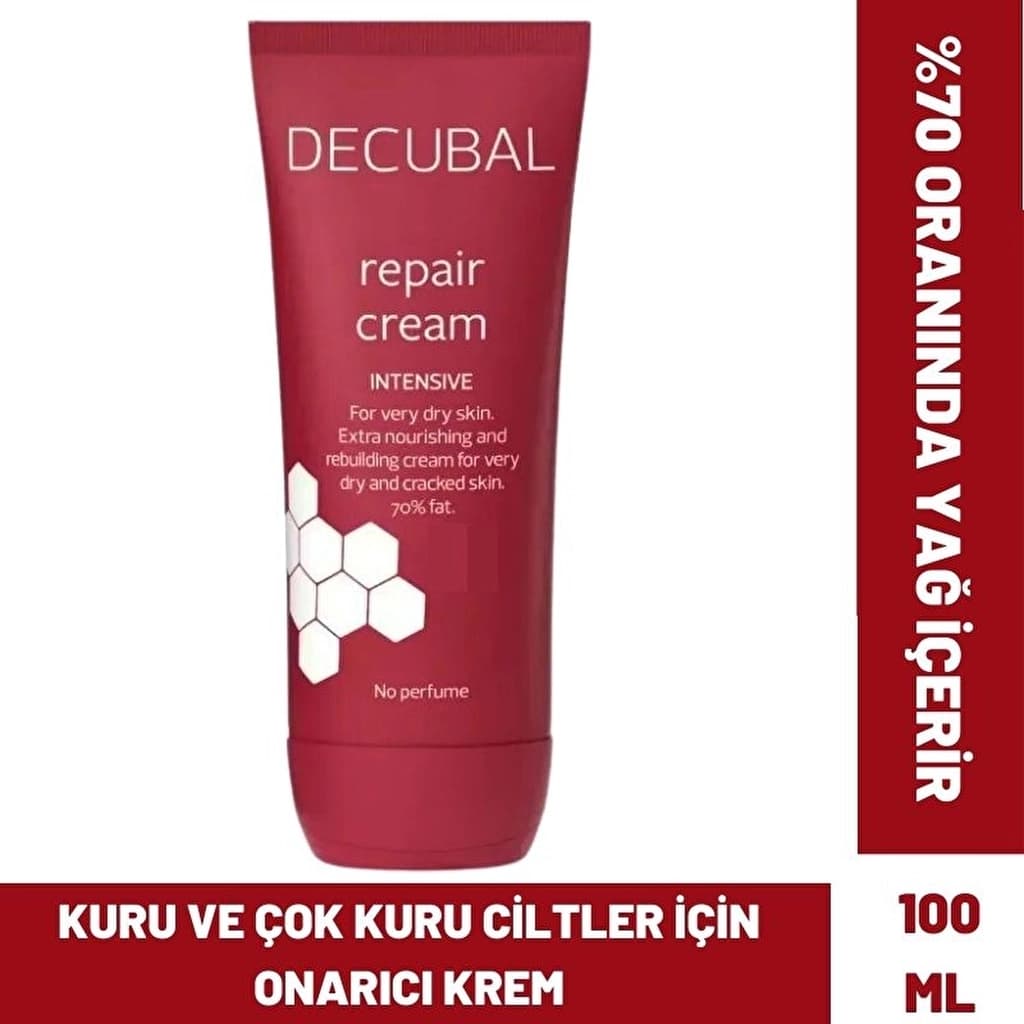 Decubal Nourishing Repair Cream for Very Dry Skin - 100ml
