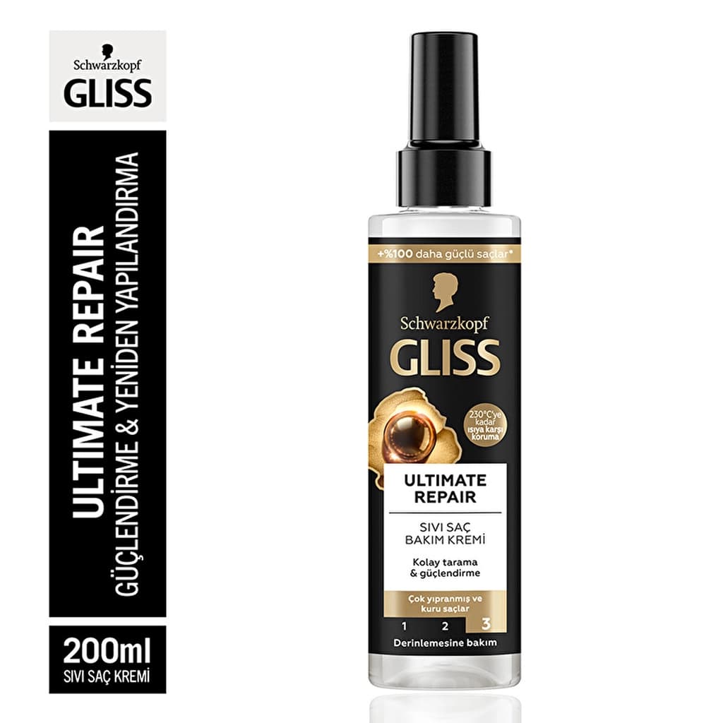 Gliss Ultimate Repair Liquid Hair Care Conditioner 200 ml