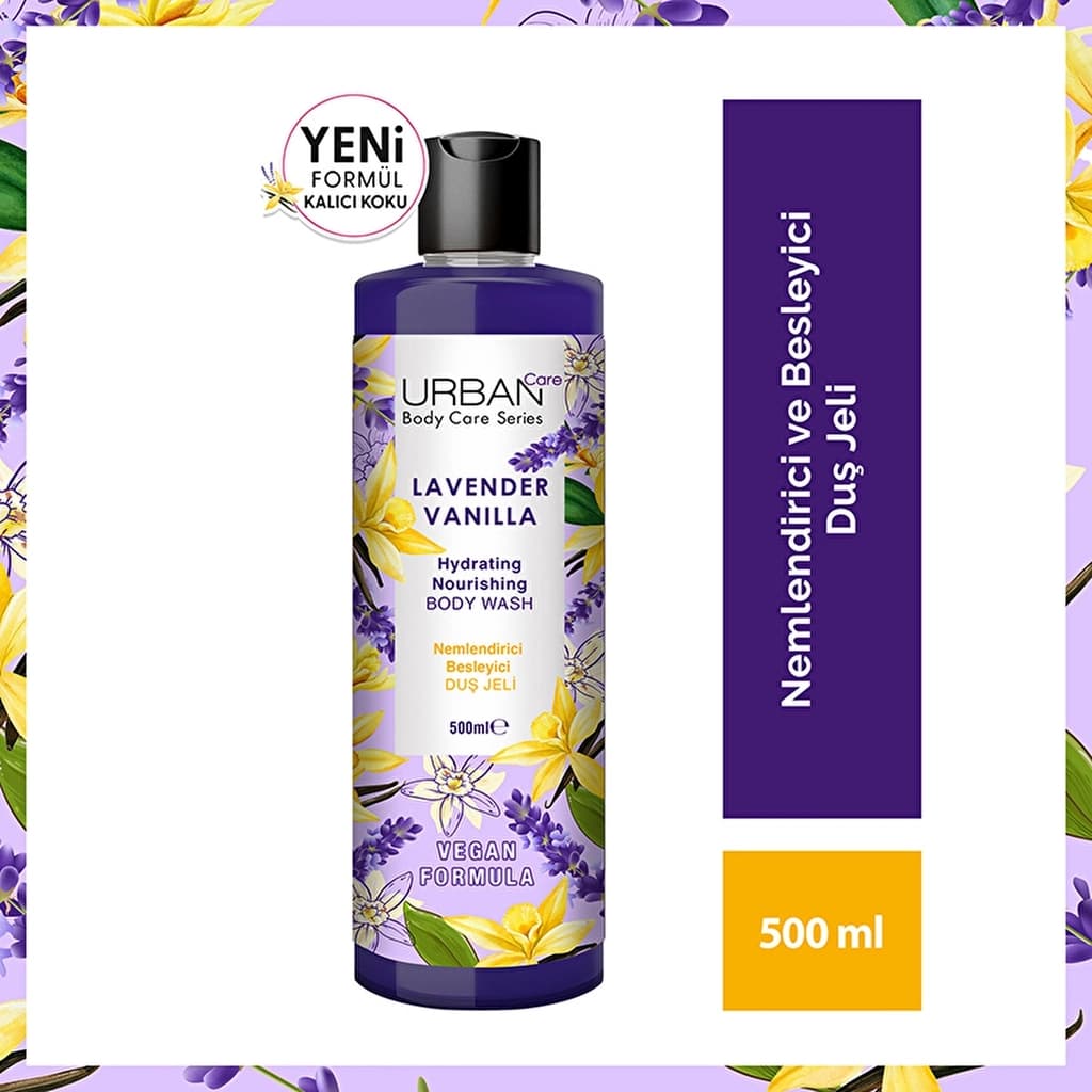 Urban Care Shower Gel Lavender Vanilla 500 ml
