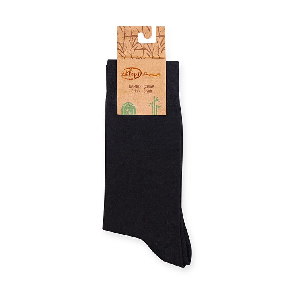 Eklips Men's Bamboo Socks Black