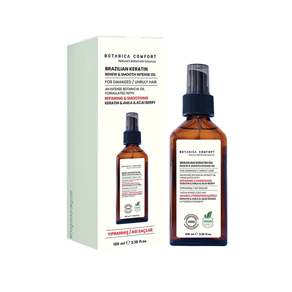 Botanica Comfort Brazillian Keratin Renew & Smooth Intense Oil 100 ml