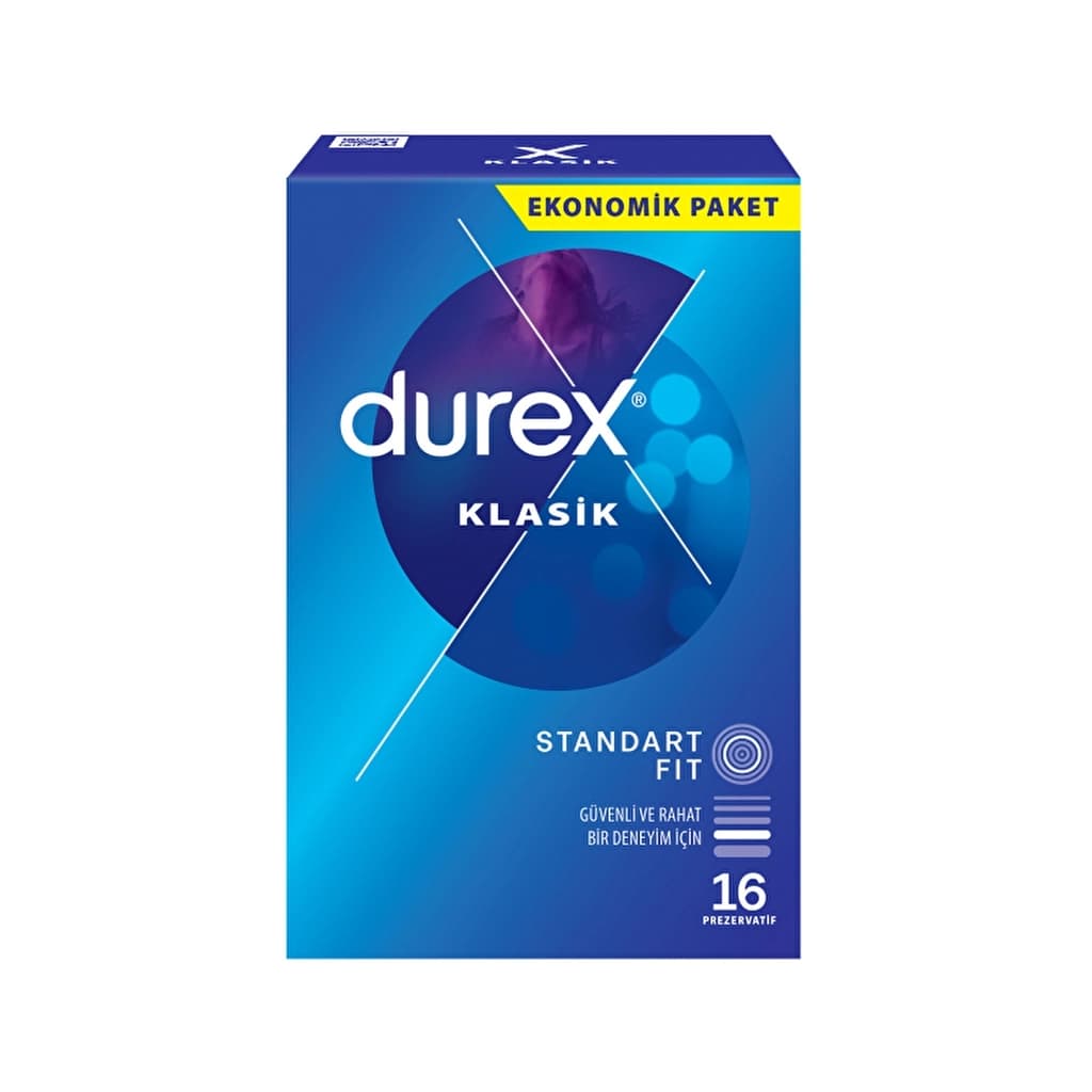 Durex Classic Condoms 16 pack
