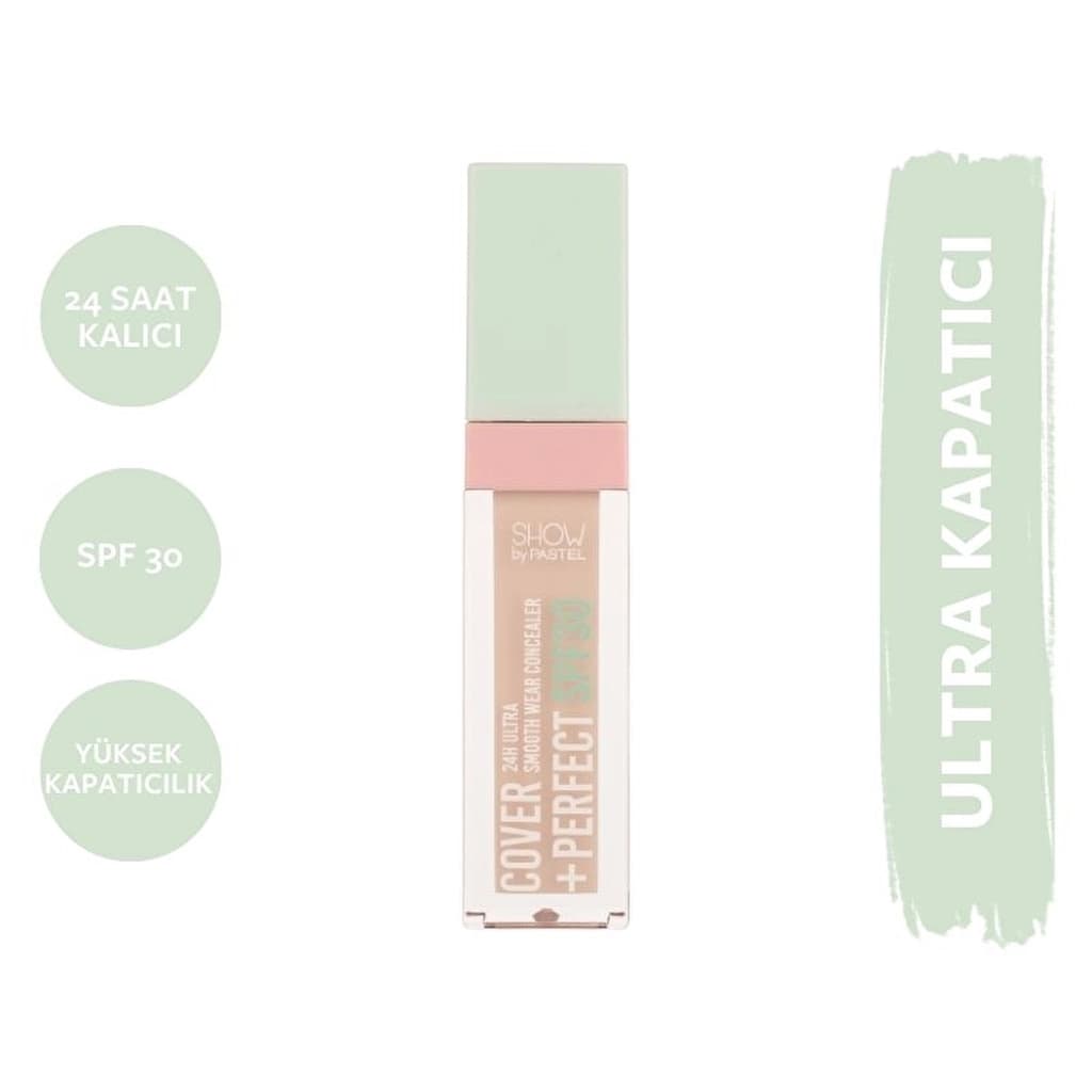 Show By Pastel Cover+perfect Concealer Spf30 ultra Concealer 301 fair