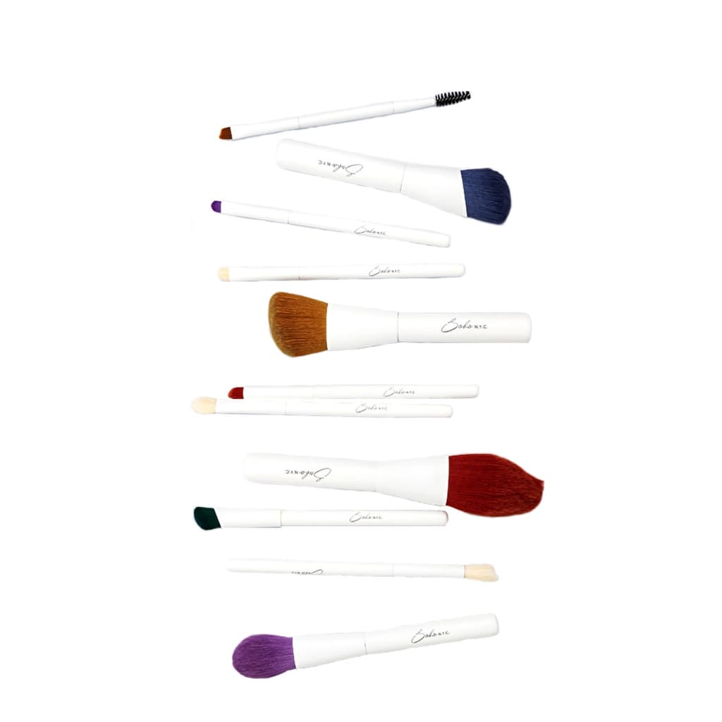 Soho N.y.c. Vegan Makeup Brush Set 11 pcs