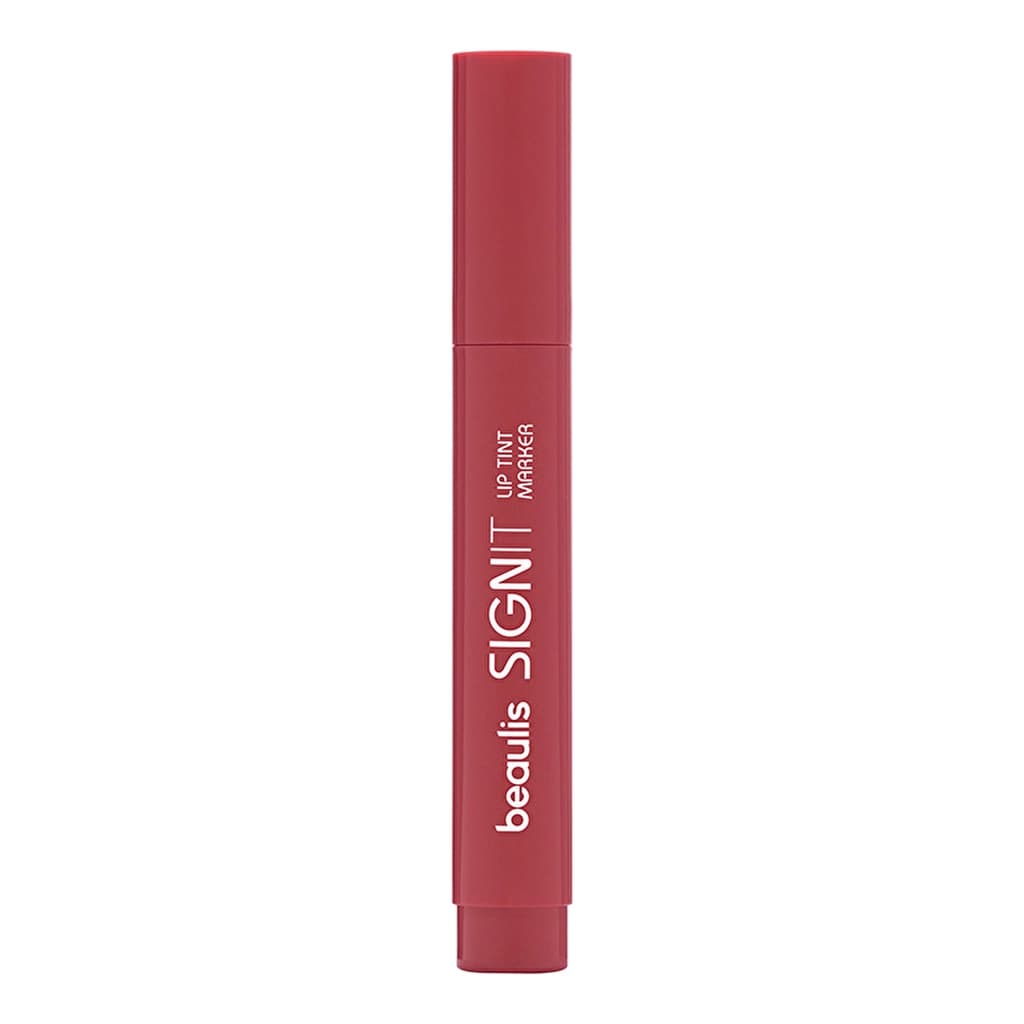 Beaulis Sign It Lip Tint Marker - 365 Story Red, Intense Color