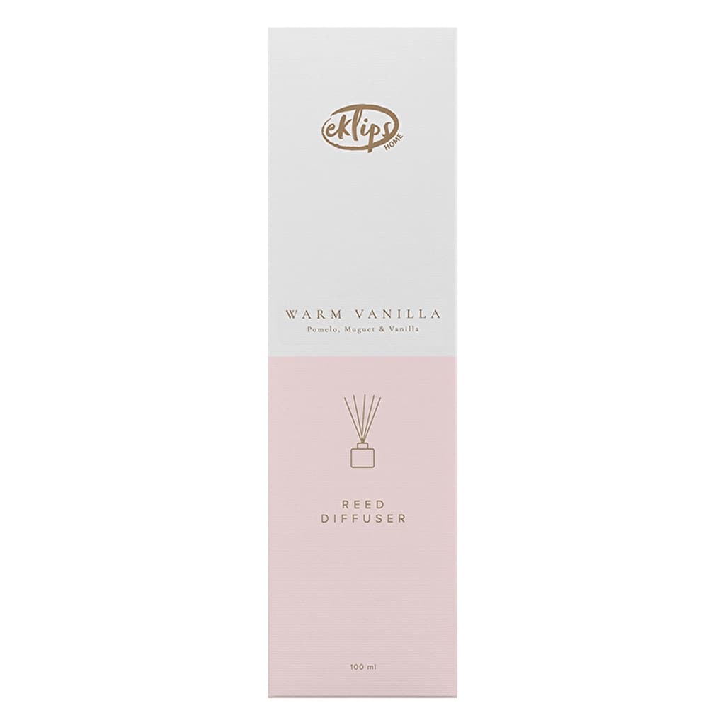 Eklips Reed Diffuser Warm Vanilla Stick Room Fragrance 100 ml