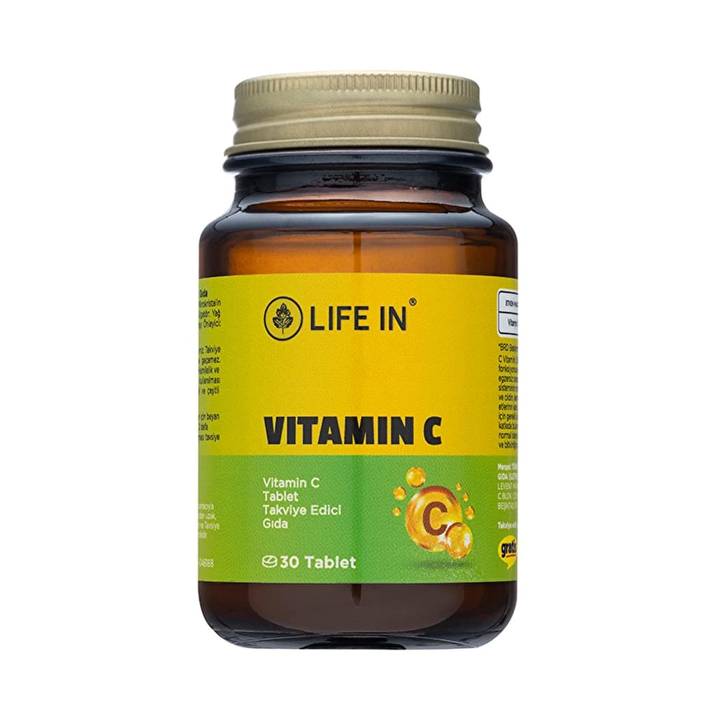 Life In Vitamin C Containing Supplementary Food 30 tablets