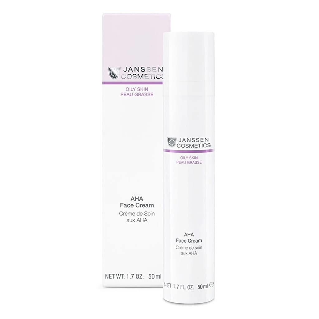 Janssen Cosmetics Aha Face Cream Peeling Moisturizer 50 ml