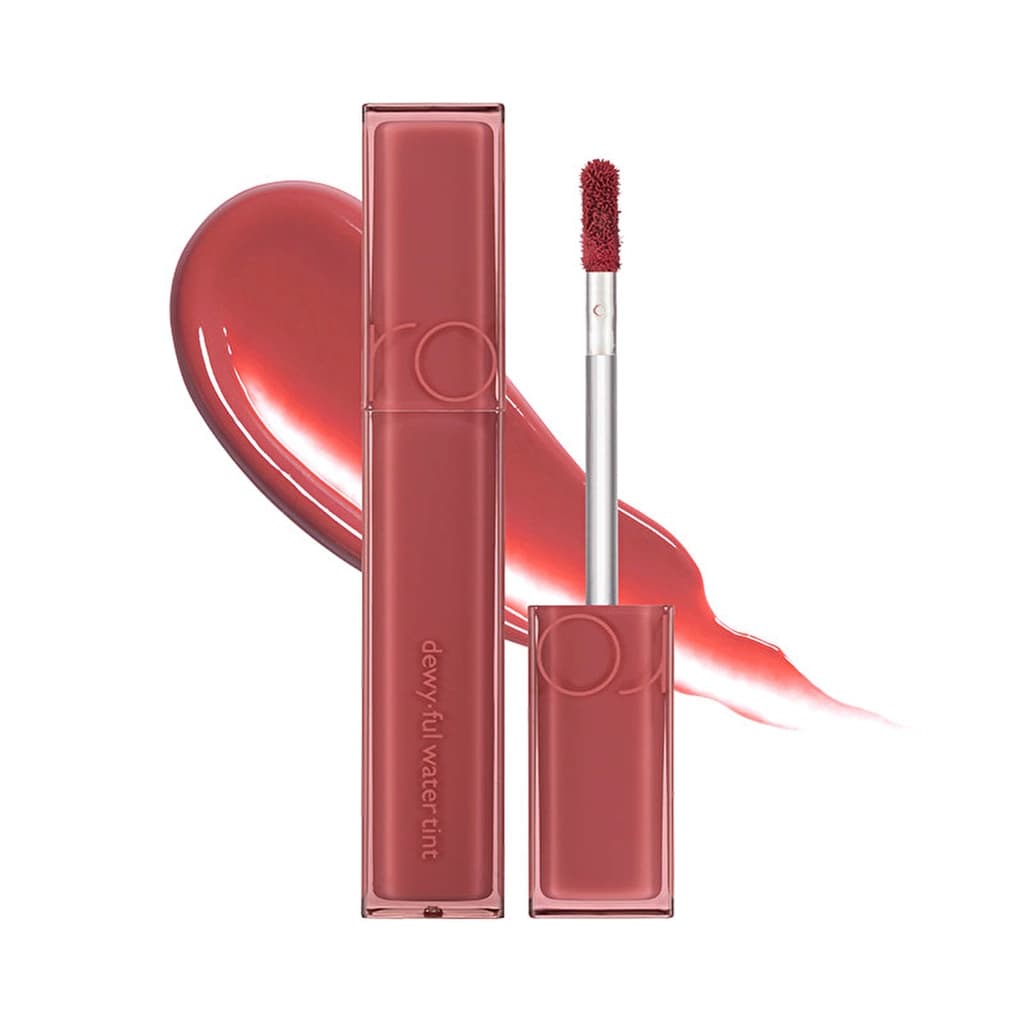 Rom&nd Dewy Full Water Tint Color Lip Gloss 03 if Rose