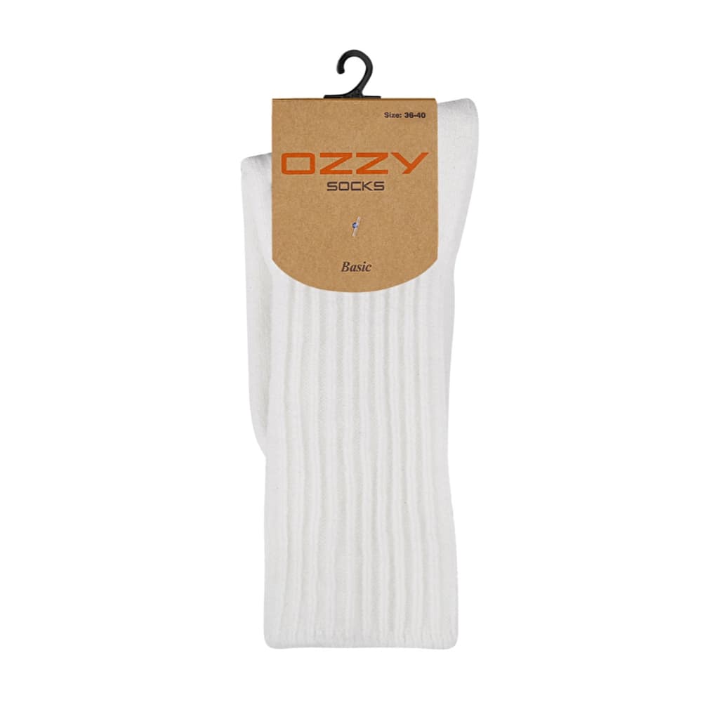 Ozzy Socks Women's Wool Ecru Socks 36/40