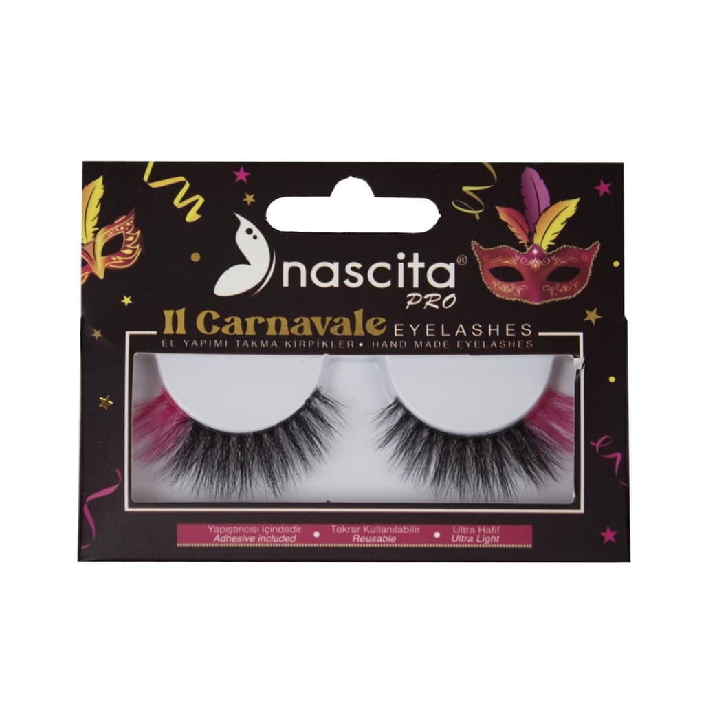 Nascita Carnavale Coloured False Eyelashes 128