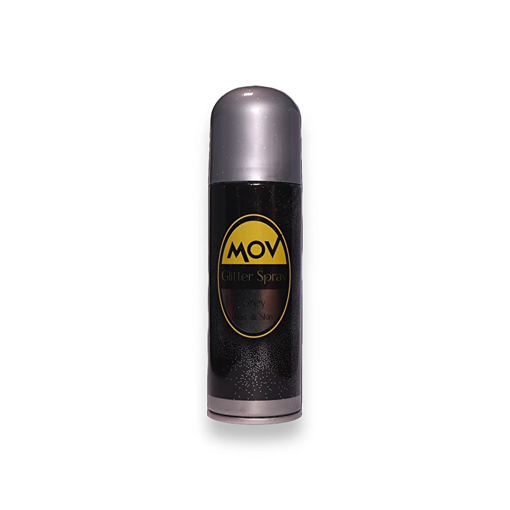 Mov Glitter Spray Gray