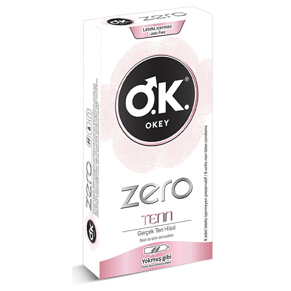 Okey Zero Tenn Condoms 8 pack