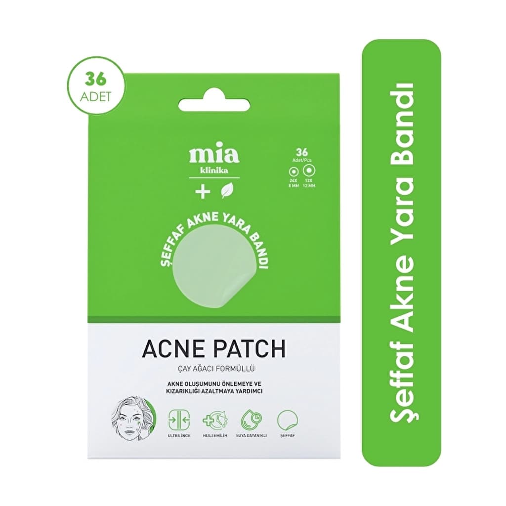 Mia Clinica Transparent Acne Bandage 36 pcs