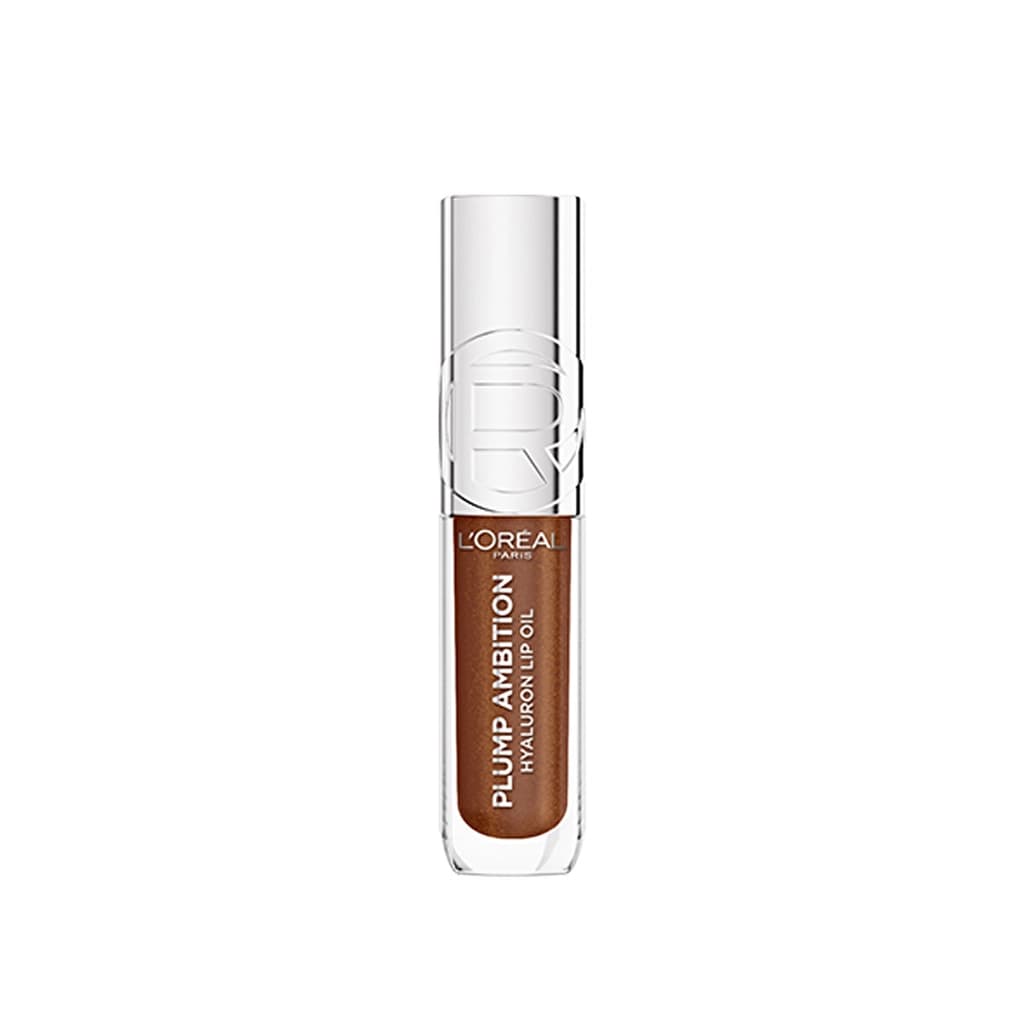 L'Oréal Paris Plump Ambition Hyaluron Lip Oil Nourishing And Moisturizing Lip Gloss 510 la Nuit Sparkle