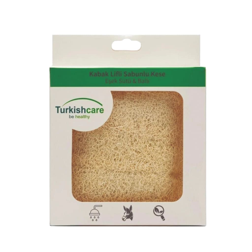 Turkishcare Pumpkin Fiber Soap With Donkey Milk