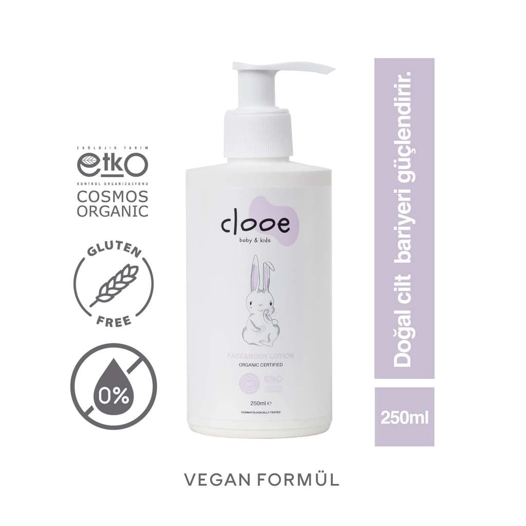 Clooe Baby Lotion Organic 250 ml