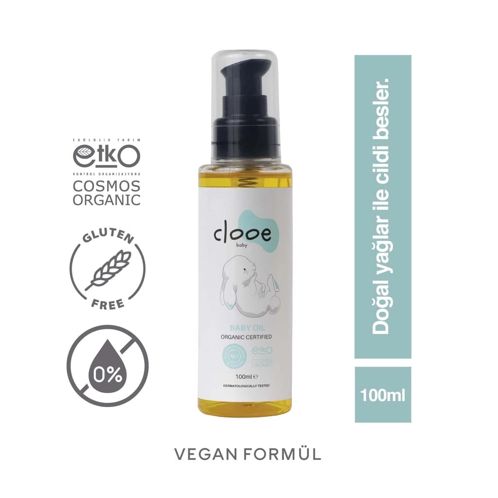 Clooe Baby Oil Organic 100 ml