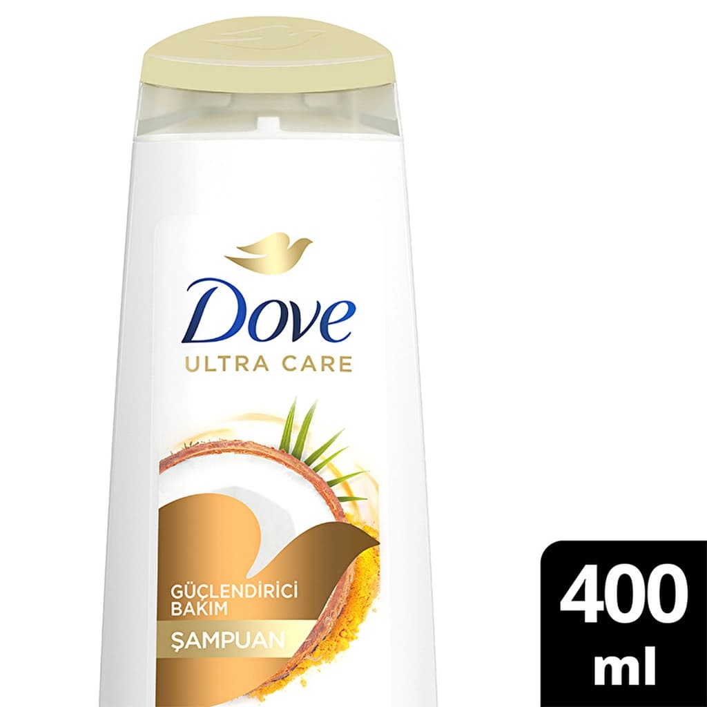 Dove Ultra Care Hair Care Shampoo Strengthening Care Coconut Oil 400 ml