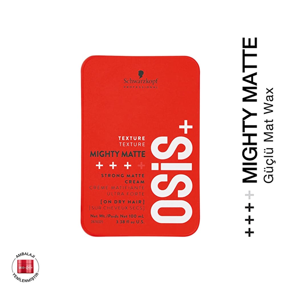 Osis Mighty Matte Strong Hold Matt Wax 100 ml
