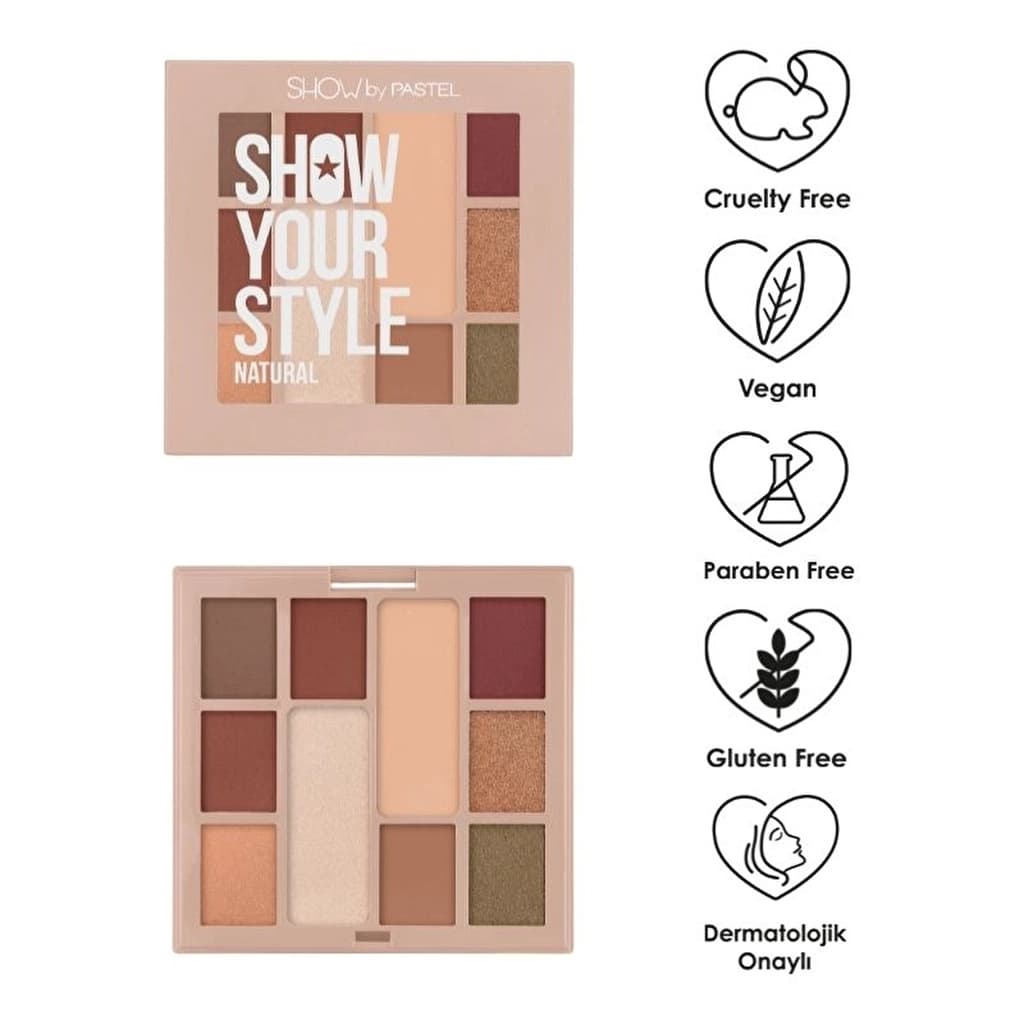 Show By Pastel Show Your Style Eyeshadow Set 464 natural