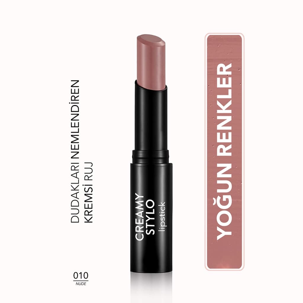 Flormar Creamy Stylo Moisturizing Lipstick 010 nude