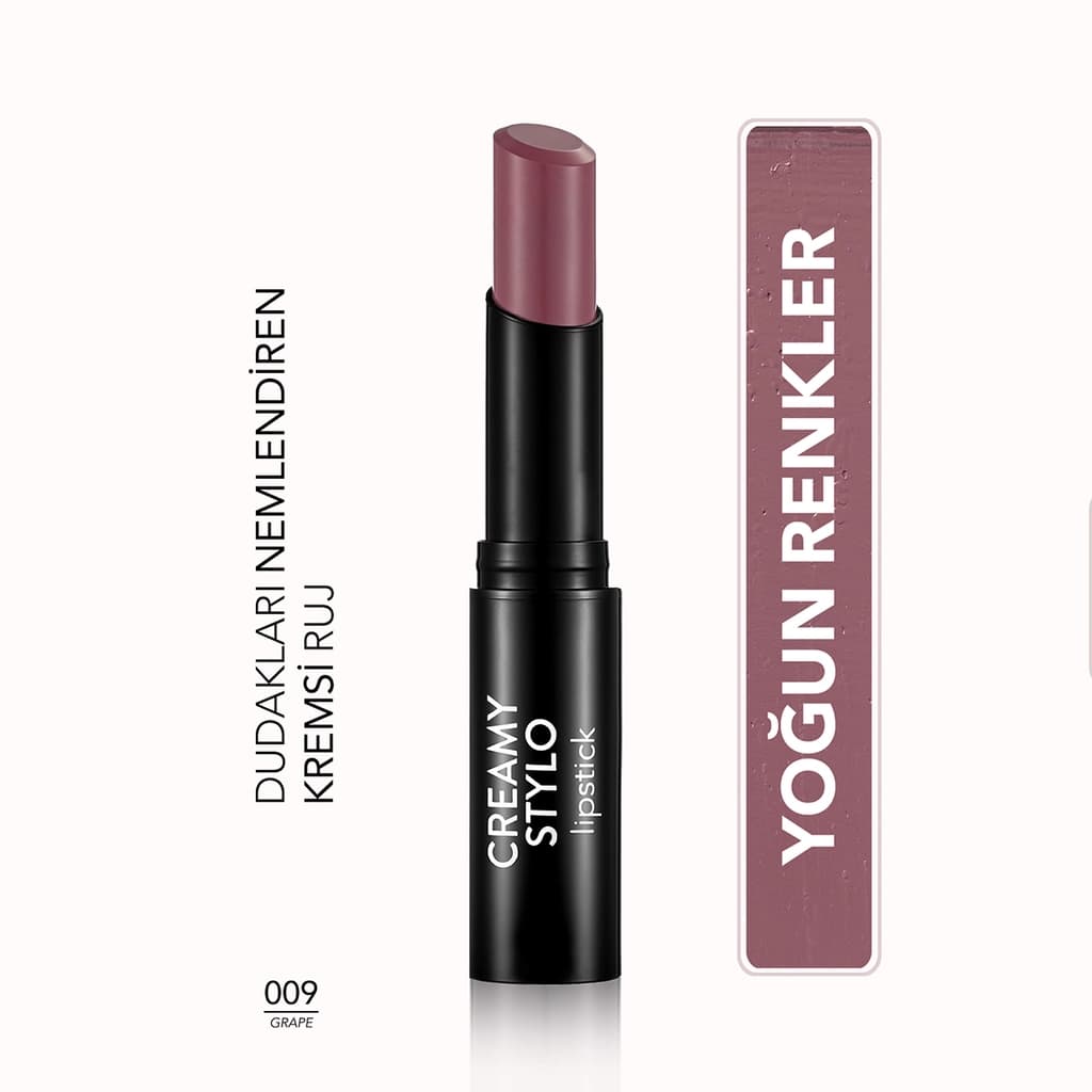 Flormar Creamy Stylo Moisturizing Lipstick 009 grape