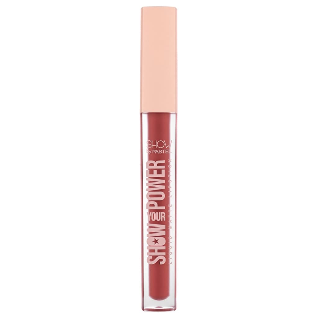 Show By Pastel Show Your Power Liquid Matte Lipstick 604