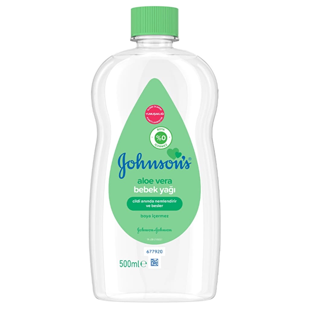 Johnson's Baby Aloe Vera Baby Oil 500 ml