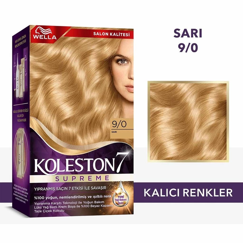 Wella Koleston Supreme Hair Dye 9/0 blonde