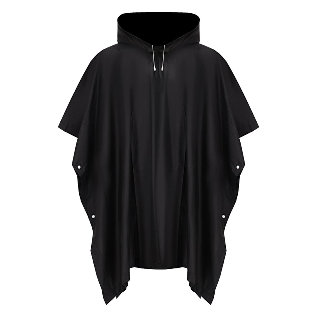Eklips Poncho Raincoat Black