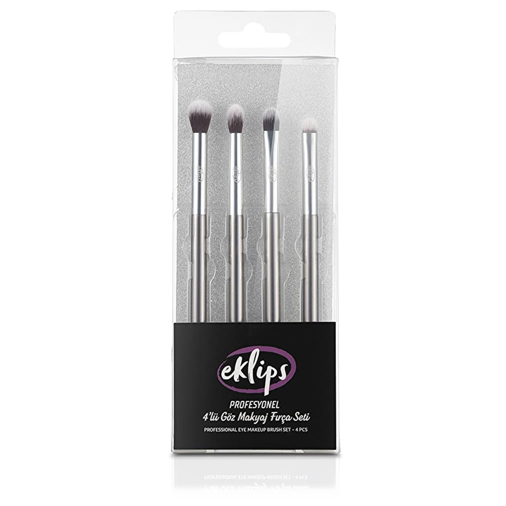 Eklips Professional Eye Makeup Brush Set Of 4