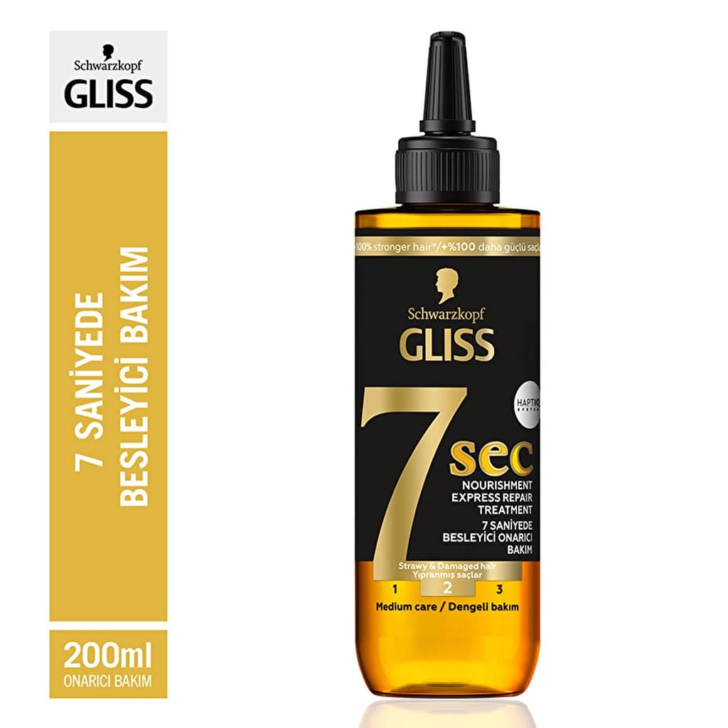 Gliss 7 sec - 7 seconds Express Nourishing Liquid Cream 200 ml