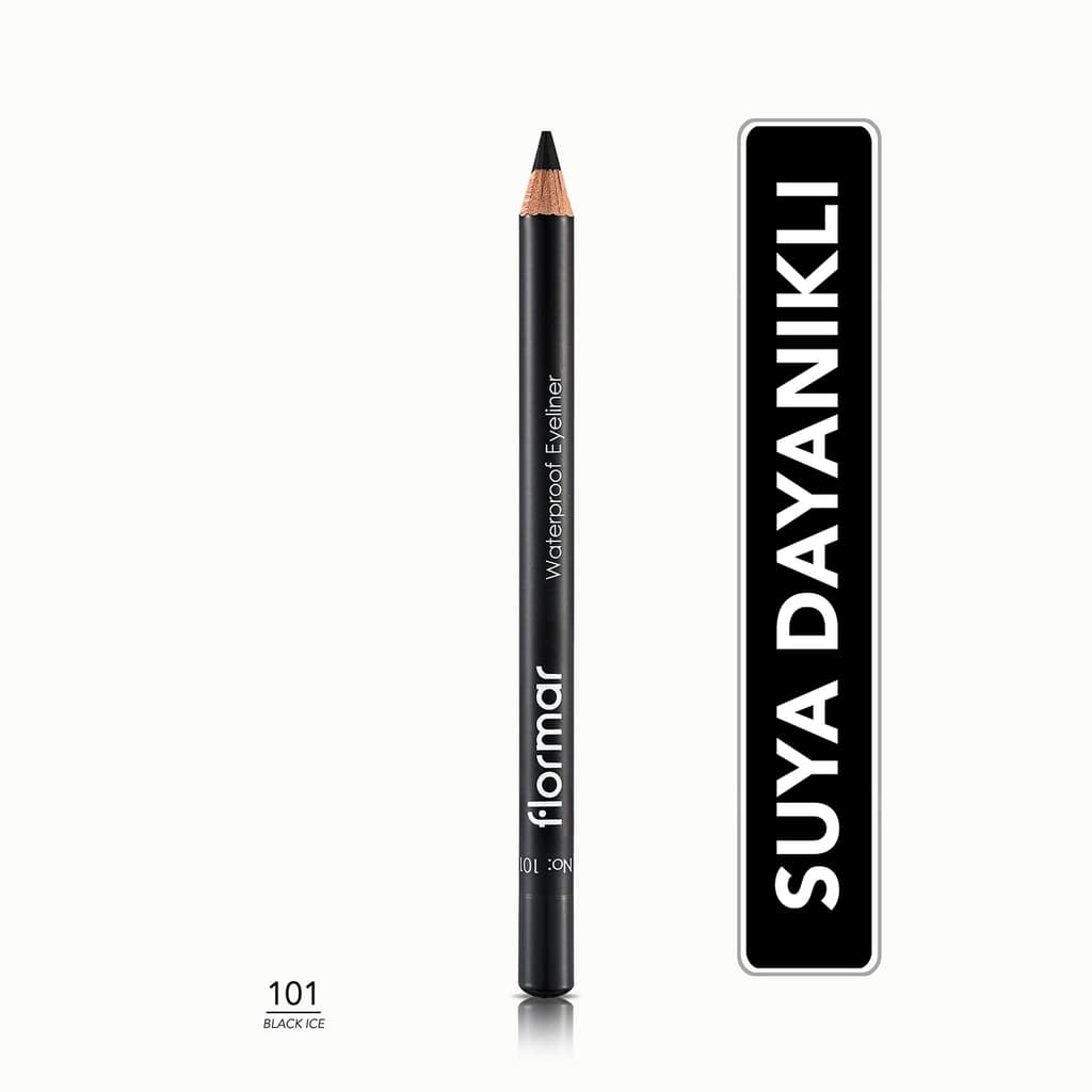 Flormar Waterproof Eyeliner 101 black Ice