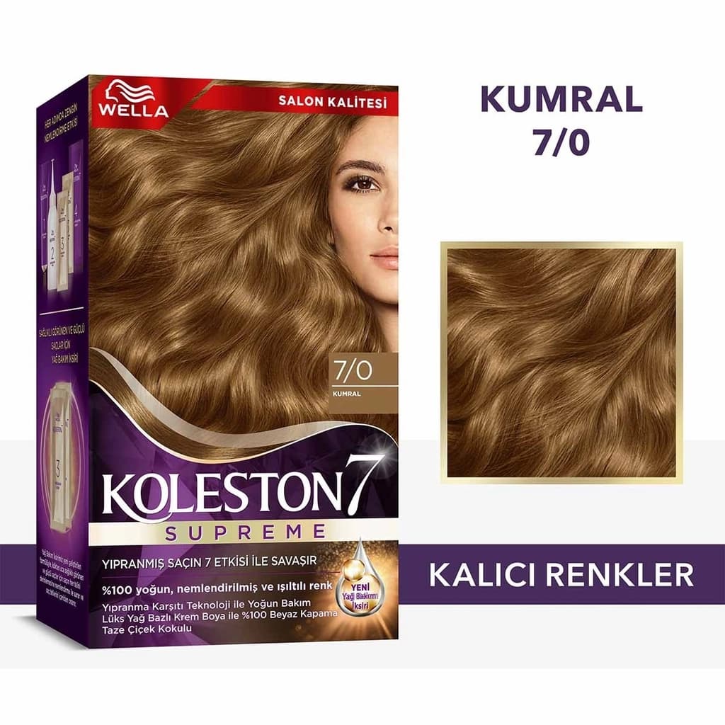 Wella Koleston Supreme Hair Dye 7/0 blonde