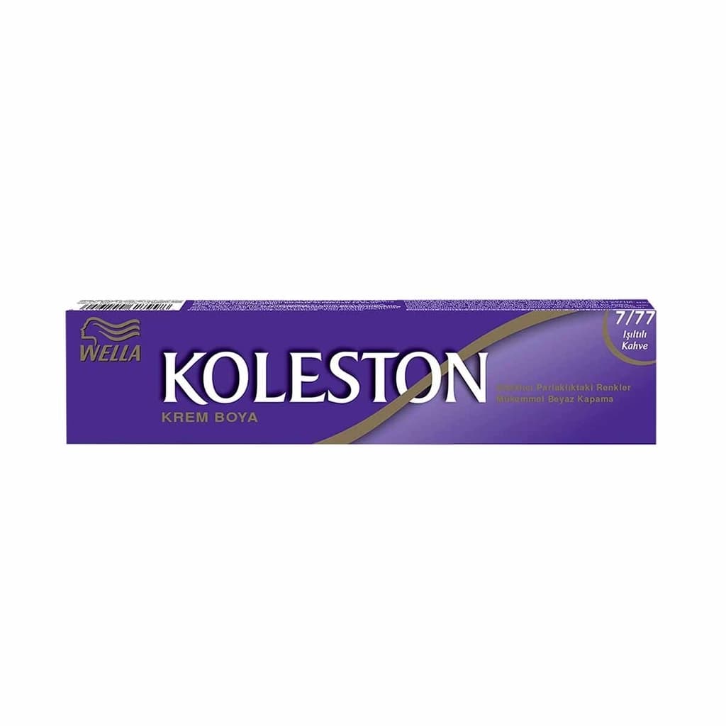 Wella Koleston Single Tube Paint 7/77 shimmering Brown