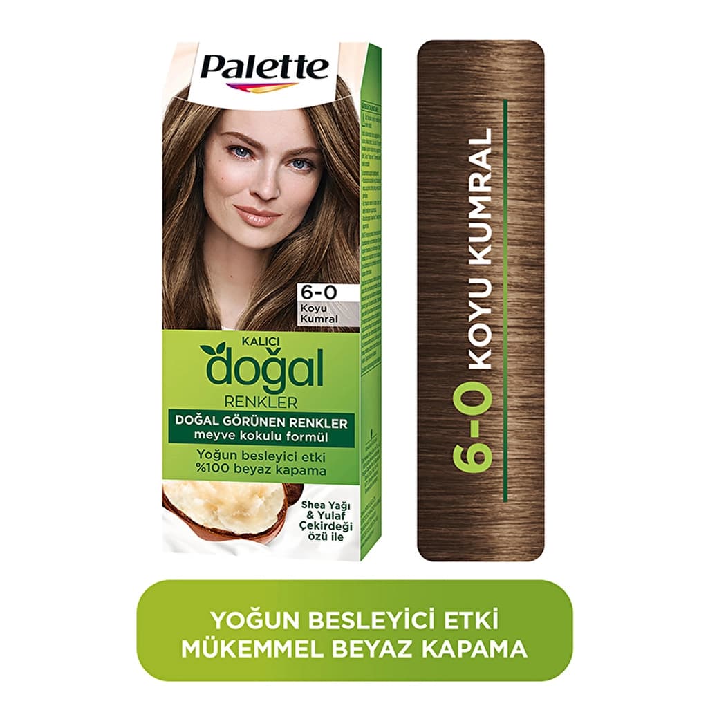 Palette Permanent Natural Colors Hair Dye 6-0 dark Blonde