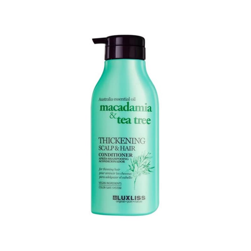 Luxliss Thickening Macadamia Tea Tree Thickening Scalp- Hair Conditioner 500 ml