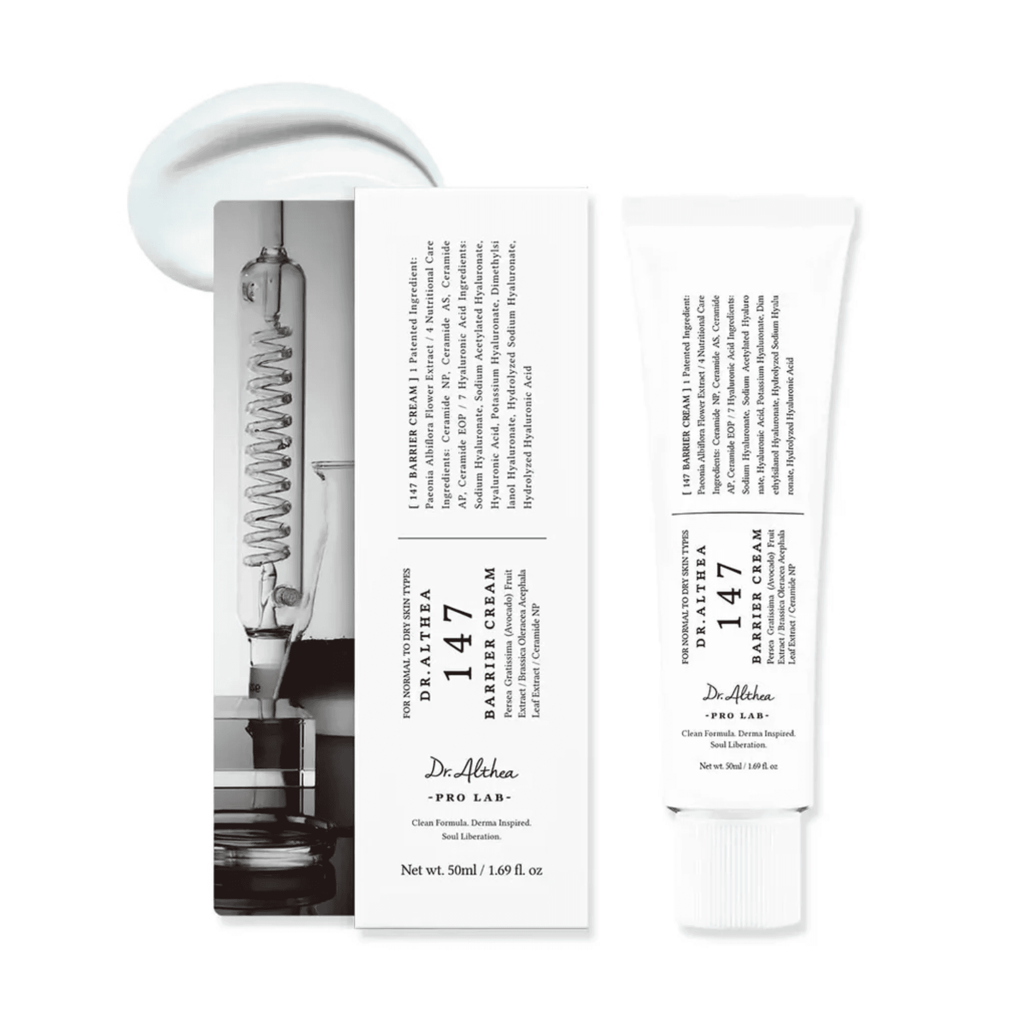 Intensive Resveratrol Repair Cream 147 for Sensitive Skin by Doctor Theia - 50ml