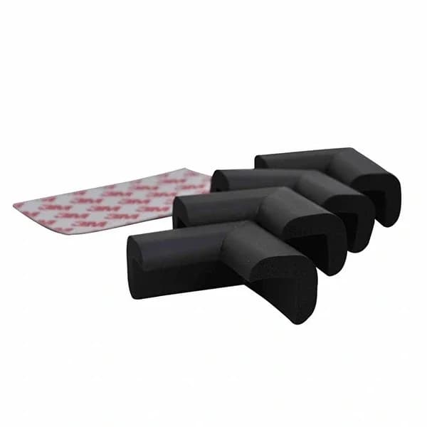Miny Baby Rubber Corner Protector 4-pcs Black