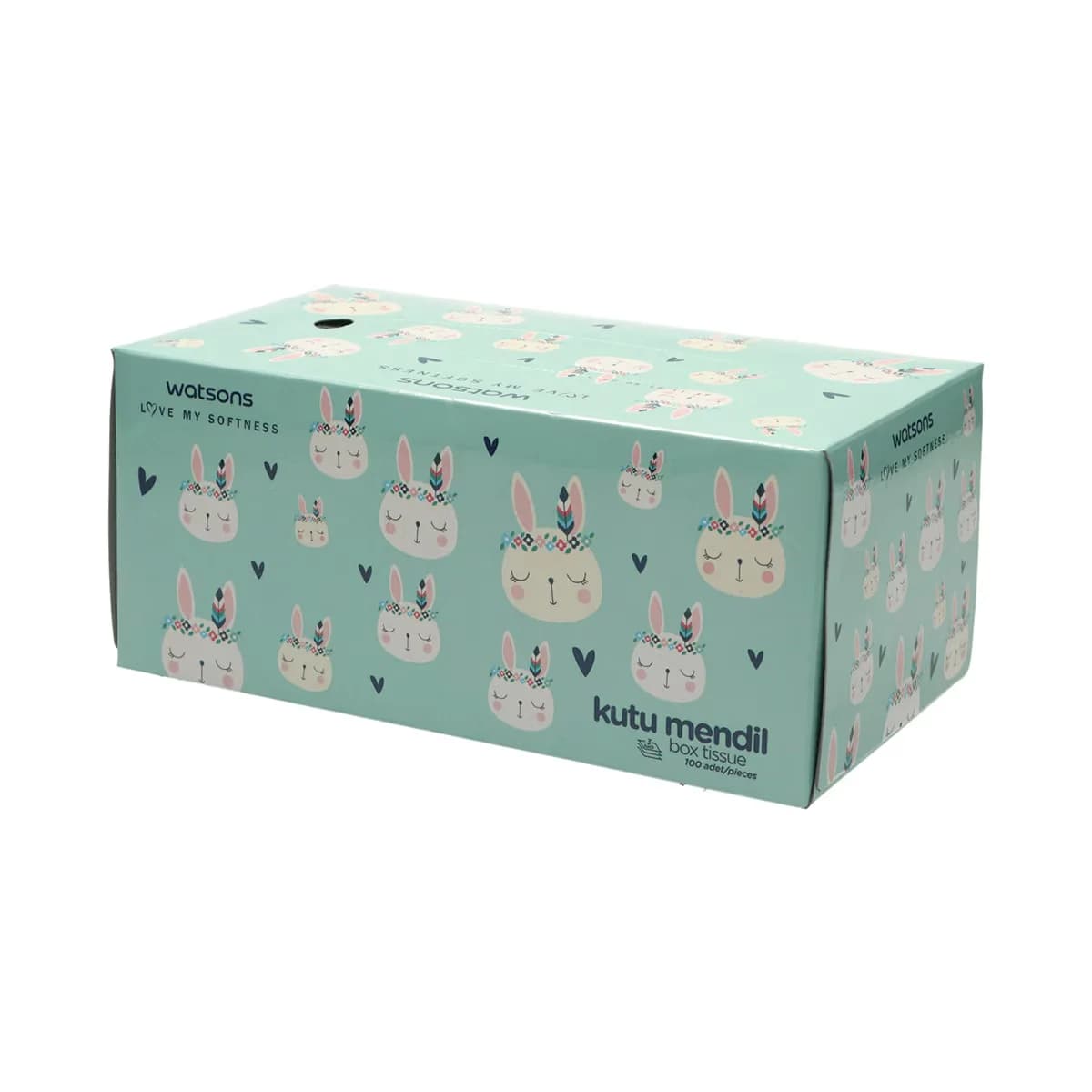 Watsons Rabbit Tissue Box 100 pcs